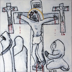 <br>XII. Jésus meurt <br>sur la croix.<br><br>